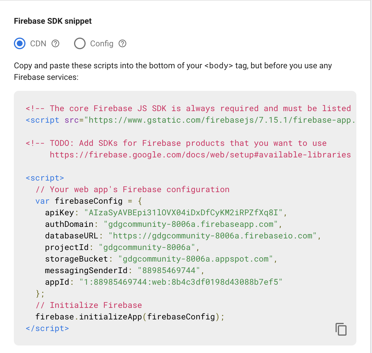 GDG Lawrence Full Stack Community Application Authentication Codelab